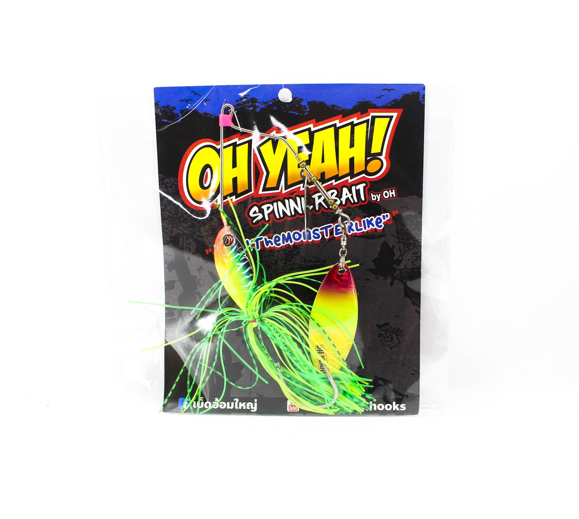 

Oh Yeah Spinnerbait 35 грамм Тонущая приманка Fire Tiger (0001)