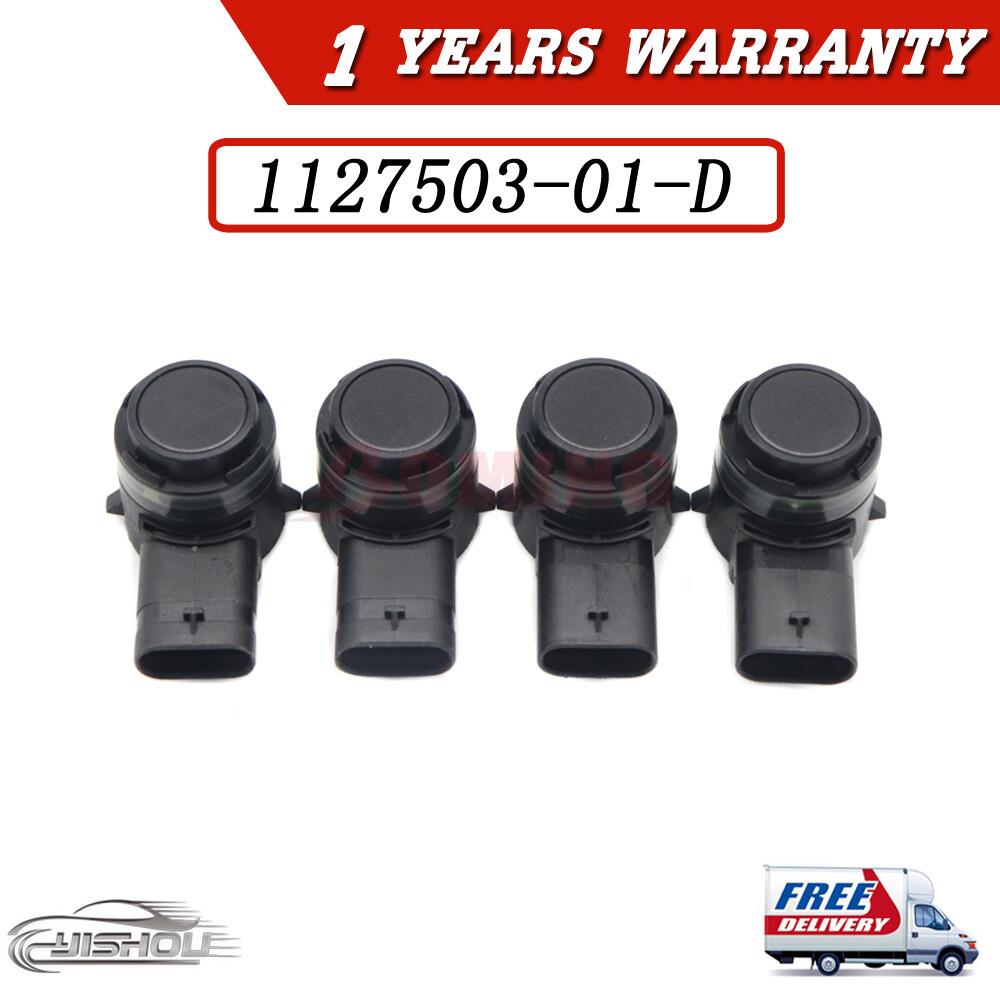 4PCS Front Rear Parking Side Bumper Sensor For Tesla Model 3 Y 1127503-01-D New