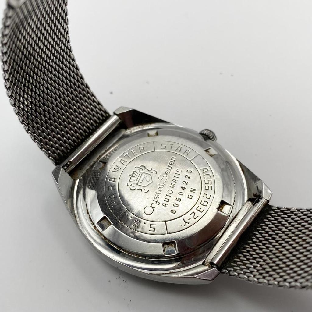 Used Working item CITIZEN CRYSTAL SEVEN Men's Automatic Watch