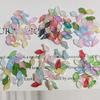 Acrylic Mini Grape Leaf Beaded String for DIY Jewelry Making: Bracelets & Necklaces