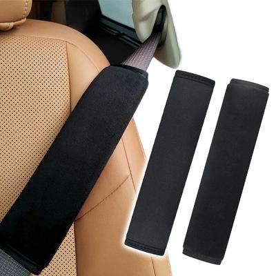 1/2Pcs Plush Car Seat Belt Protective Cover - Soft Shoulder Pad for Adults & Kids, Vehicle Safety Belt Accessory
