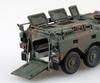 Aoshima Bunka Kyozai Military Model Kit Series 23 Japan Ground Force Type 96 Wheeled Armored Personnel Carrier B Plastic Model 1/72 No. Self-Defense