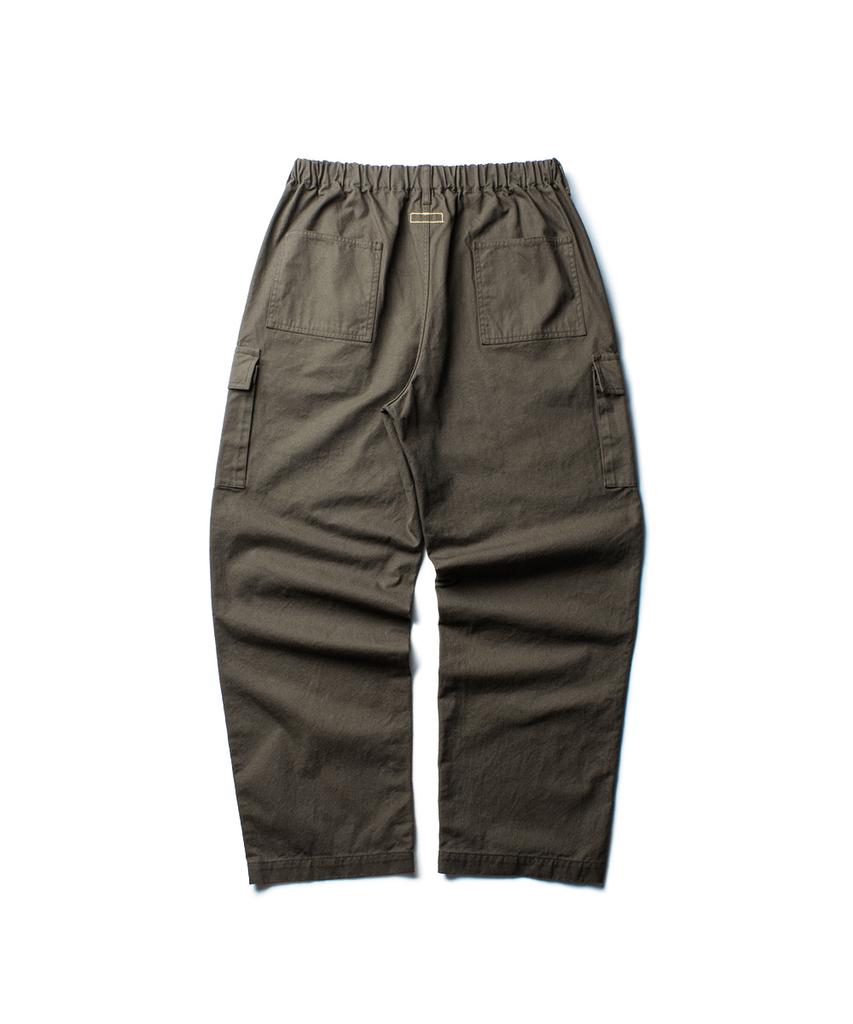 Deoleseukyu Seokia Work Pants [Olive Brown]