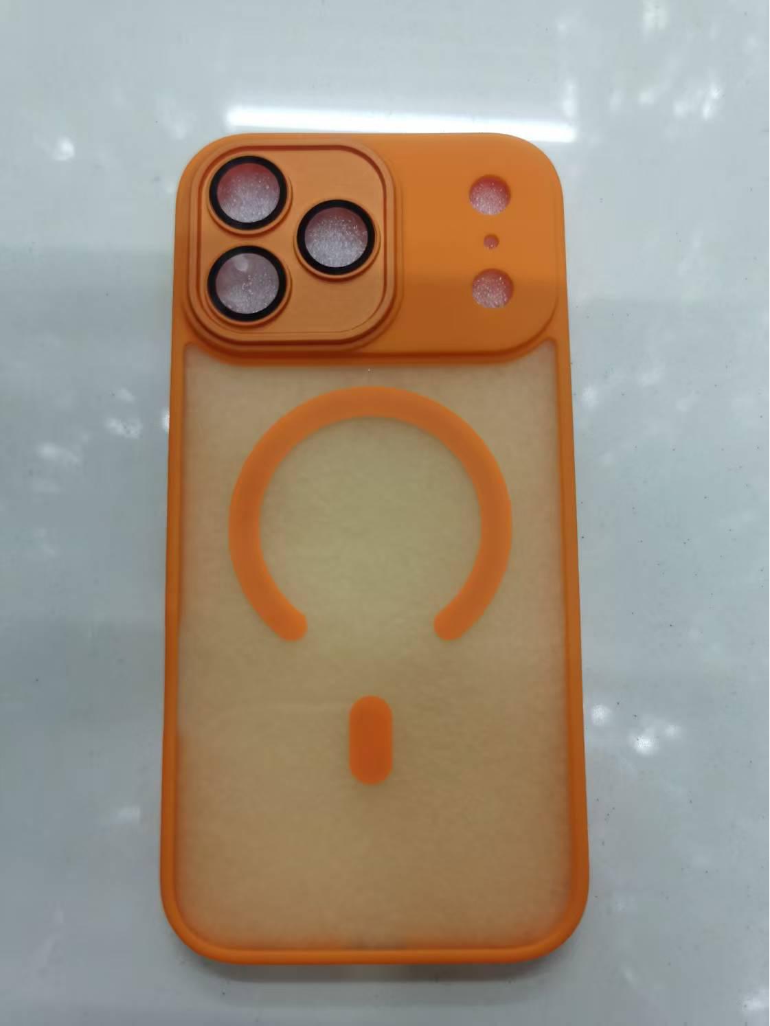 Магнитный чехол для iPhone 17 Pro Max с полной защитой объектива и защитой с эффектом кожи iPhone17PRO