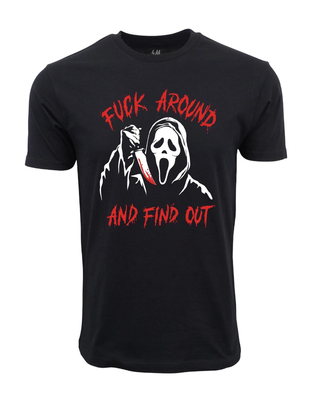 Unisex Adult Casual Graphic F Arod And Find Out Graphic T shirt T-S... L