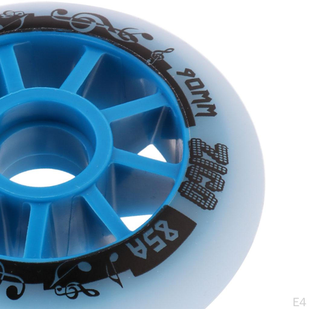 Outdoor Inline Skates Wheel Replacement Wheels for Racing 85a 4size