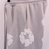 Pantaloncini con Stampa Ghirlanda di Cotone, Pantaloncini Casual Streetwear Unisex, Disponibili in Più Colori