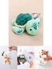 Cute Fox Penguin Panda Turtle Rabbit Animal Lying Plush Doll For Kids And Girls Gift