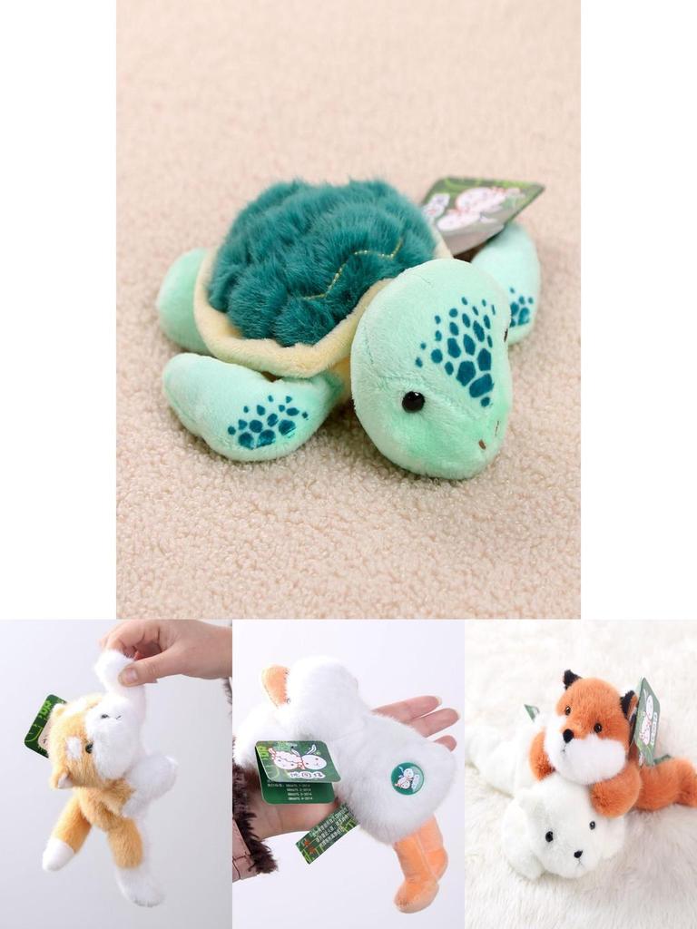 Cute Fox Penguin Panda Turtle Rabbit Animal Lying Plush Doll For Kids And Girls Gift
