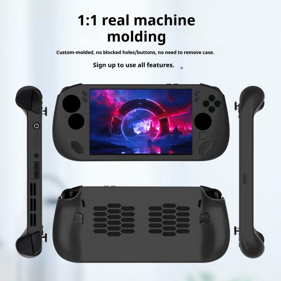 Game Console Protective Case for Legion Go S Shockproof Handheld Console Protector Silicone Cover Skin Heat Dissipation Shell Gaming Accessories
