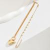 European & American Cross-border Heart Bracelet - Women's Simple Pearl Design