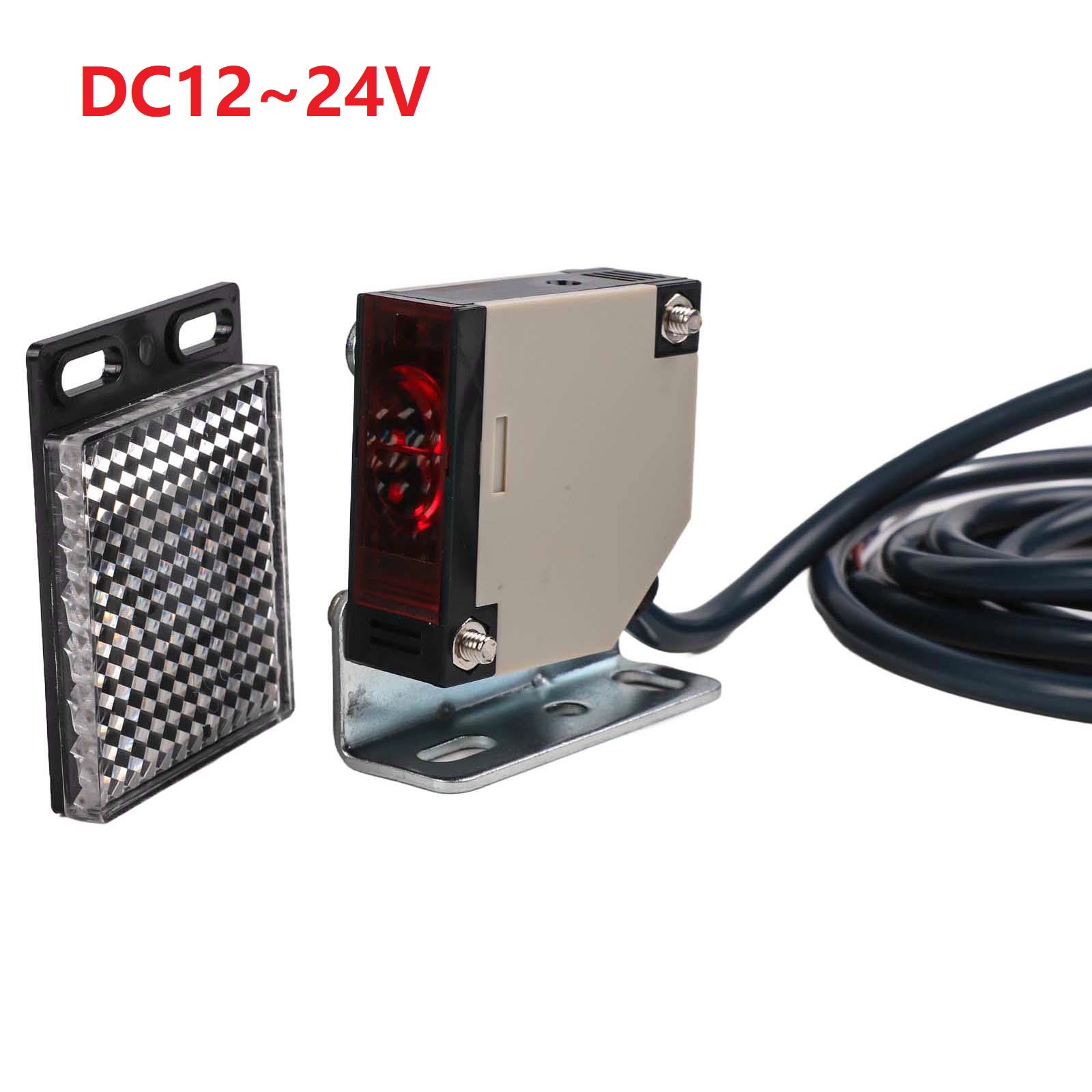 Фотоэлектрический датчик-выключатель E3JK-R4M1, отражающий, 220 В AC/DC, Зеркальный фотоэлектрический датчик, Отраженный инфракрасный луч