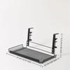 Under Desk Cable Management Tray No Drill Easy Clean Metal Cable Organizer for Home Office Small Business Desk Wire Storage