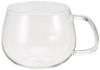 KINTO UNITEA Cup, 350ml, Dishwasher and Microwave Safe, Heat-Resistant Glass, Gift, 8290