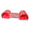 Plush Tunnel Bed for Small Pets Soft Double Tunnel Design Comfortable Hideout and Resting Spot for Guinea Pigs Rabbits Ferrets Hamsters
