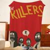 Music T-The K-Killers Throw Flannel Throw Blanket, Lightweight Cozy, Durable Washable cute Cool