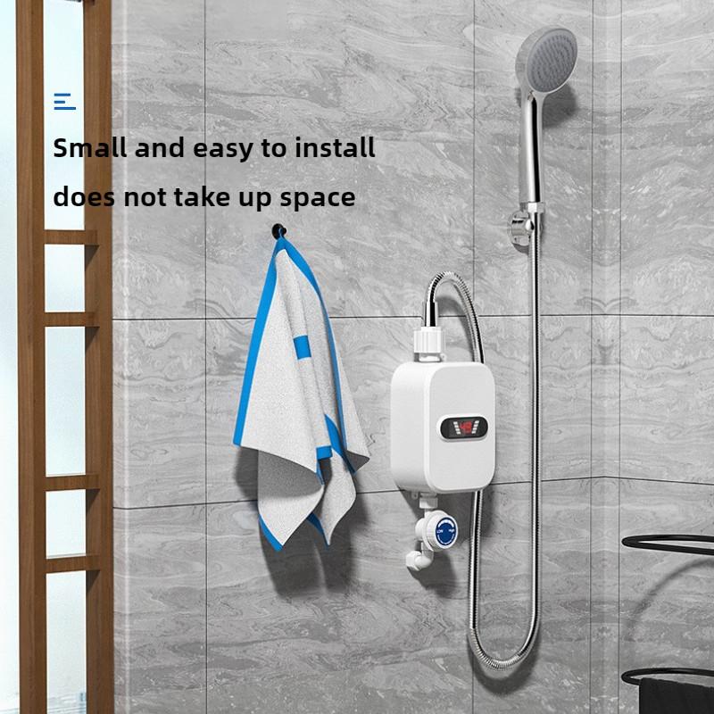 Household Intelligent Digital Display Water Heater Mini Small Constant Temperature Instant Electric Water Heater Shower Set