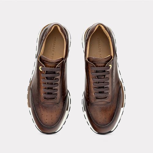 Charlse Votum Artistic Punching Detail Sneakers