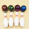 Easy Carry  Bowling Ball Pendant Keychain Eye Catching Bowling Ball Keychain Accessory for Everyday Use & Gift Givings