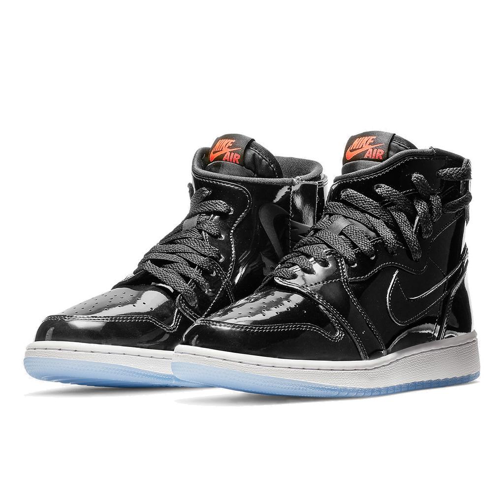 New JORDAN 1 Rebel Xx Black Patent Women's AR5599-001