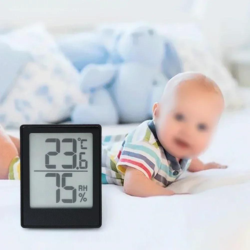 Foldable Indoor Hygrometer Thermometer for Kitchen Household High Precision with Easy Read LCD and Comfort Levels China Mainland