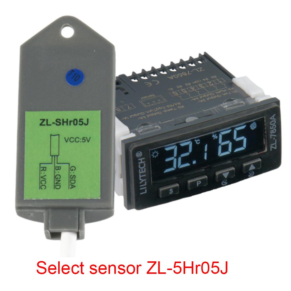 ZL-7850A Digital Thermostat Humidity Temperature Controller Egg Incubator Temperature Humidity Controller Hygrostat Thermostat