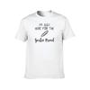 Im Just Here For The Garlic Bread TShirt Man Tshirt T Shirts for Man Graphic Funny TShirt