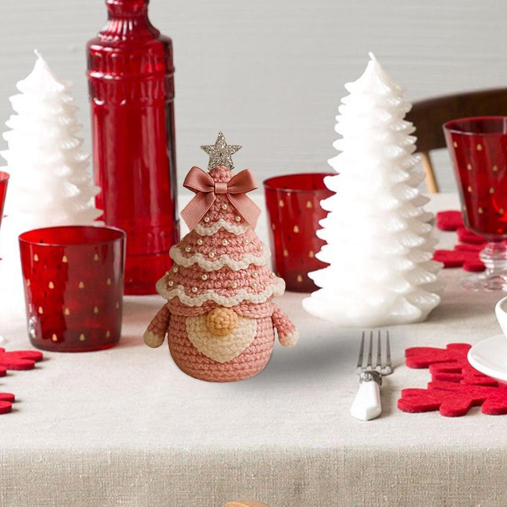 Crochet Kits For Adults Crochet Christmas Tree Gnome Craft Kit For Beginners Easy Learn Supplies For Crafting At Home Holiday