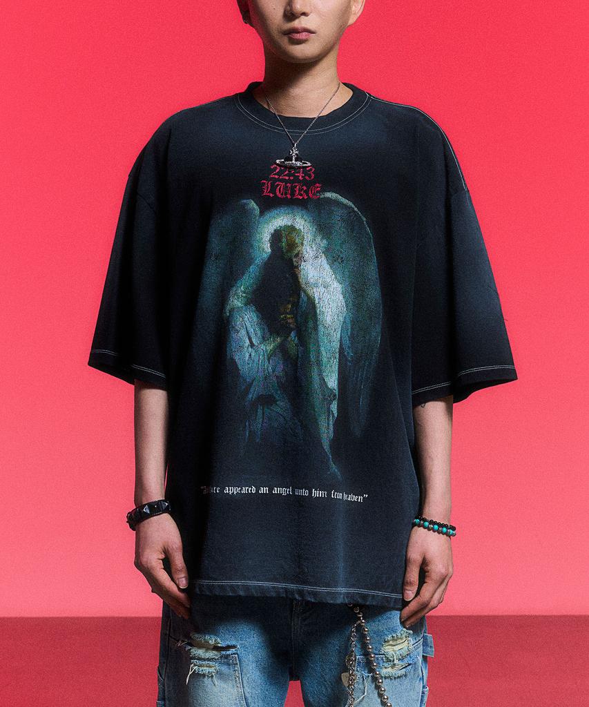 SCHISM INDUCING Luke T Shirt_Black
