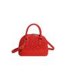 Women's New Popular Shell Bag High-end Embroidered Handbag Diamond Check Niche One-shoulder Crossbody Bag