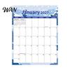 Home Office Organization 2027 Wall Calendar Monthly Planner, Minimalist Hanging Student Study Schedule for Decor, Self-Discipline Organizer