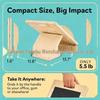 Adjustable Wooden Calf Stretcher: Multi-Gear Incline Fitness Board