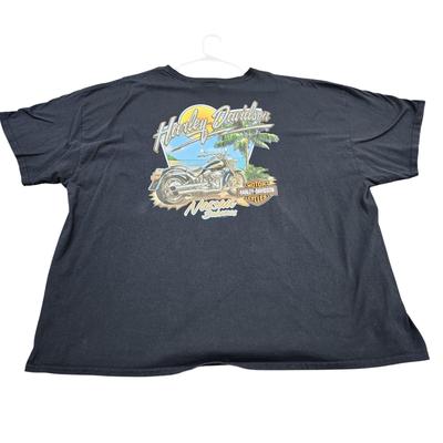 Harley-Davidson Shirt Mens Medium Black Outer Banks Graphic Tee Motorcycle Biker Unisex T-Shirt