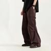 Classic Design Multi Flap Pockets Cargo Pants Men's Loose Fit Drawstring Cargo Pants for Skateboarding Street Outdoor Camping