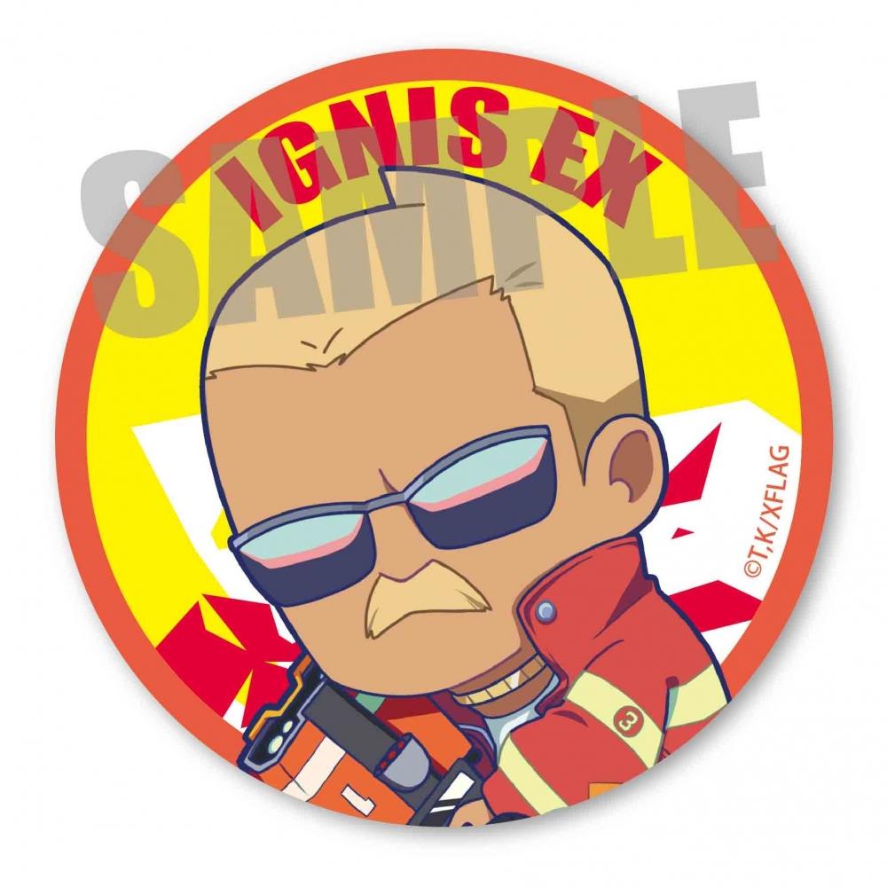 Promare Trading Can Badge Promare  Gyugyutto 1box 11pcs