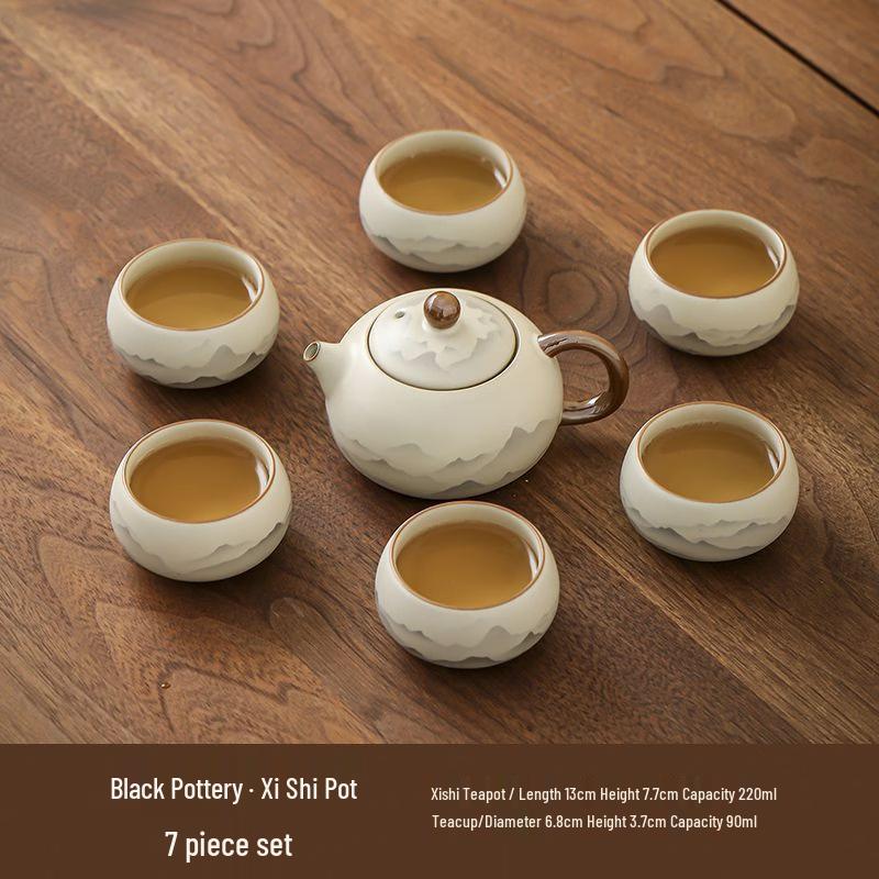 Ink Wash Ruyao Kung Fu Tea Set
