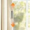 Metal Curtain Closure Magnetic Buckle Shower Curtain Magnet Clips Detachable Window Screen Fixed Fastener Window Hardware