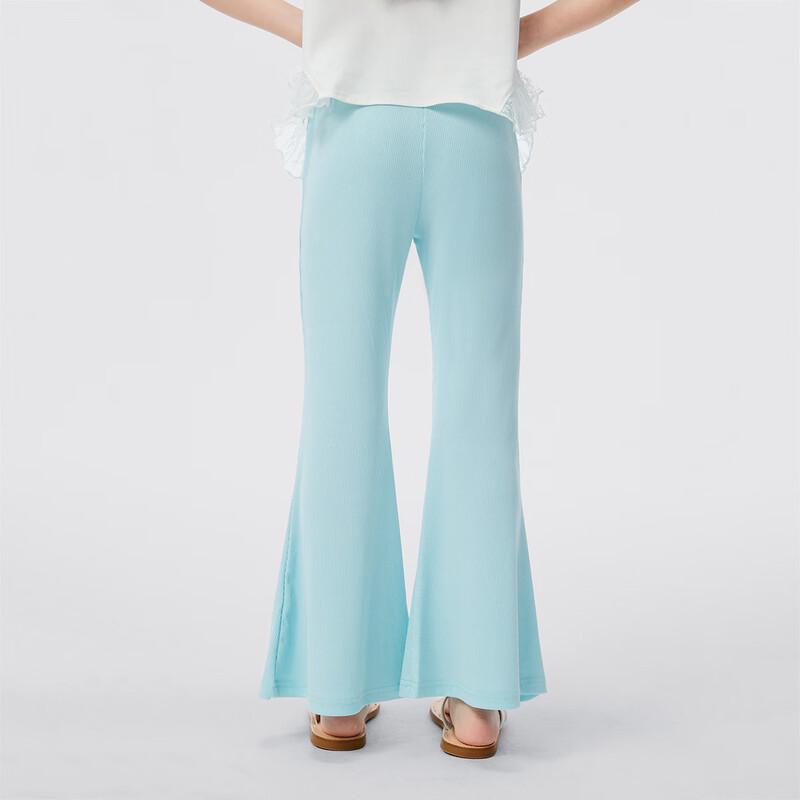 Pantaloni Casual a Zampa Traspiranti in Seta Ghiacciata da Ragazza