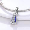 925 Sterling Silver Our Lady Charms Bead The Virgin Mary Dangle Fit Original Fashion Bracelet Necklace Pendants Jewelry Marking