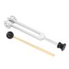 OM136.1 Aluminum Alloy Tuning Fork Portable Yoga Sound Therapy Tuning Fork with Hammer