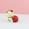 Lucky Cat Resin Craft - Cute Desktop Ornament & Home Decoration
