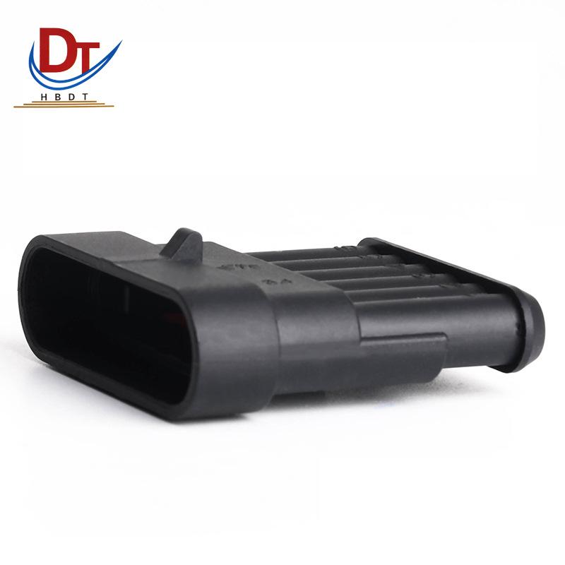 DJ7061-1.5-11 6-Pin Plastic Automotive Wiring Harness Connector Sheath