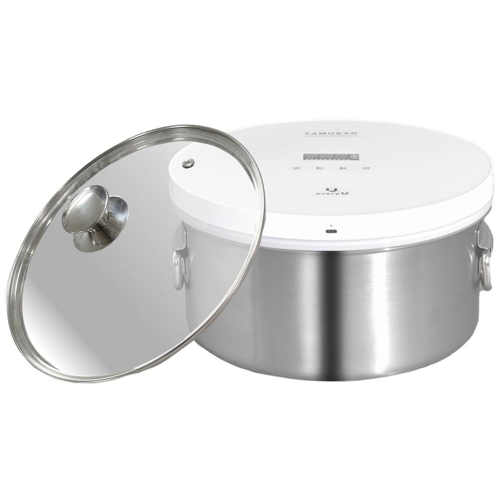 TAMOKAN Vacuum Storage Approximately 4 Times Preserves Perfect for Stocking Up On Coffee Tea Dried Dog Cat Business and Travel Containers, Long-Term