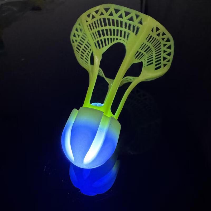 Li Shen LED Luminous Nylon Badminton Shuttlecock