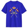 T-shirt Estiva Cavalleria Esercito Spagnolo 100% Cotone per Uomo Stampa Hipster T-shirt Manica Corta Abbigliamento Retrò Y2K