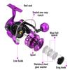 SOUGAYILANG 1000-5000 Spinning Fishing Reel 5.2:1 Gear Ratio Spinning Fishing Reel 8kg Maximum Drag Reel for Saltwater and Freshwater