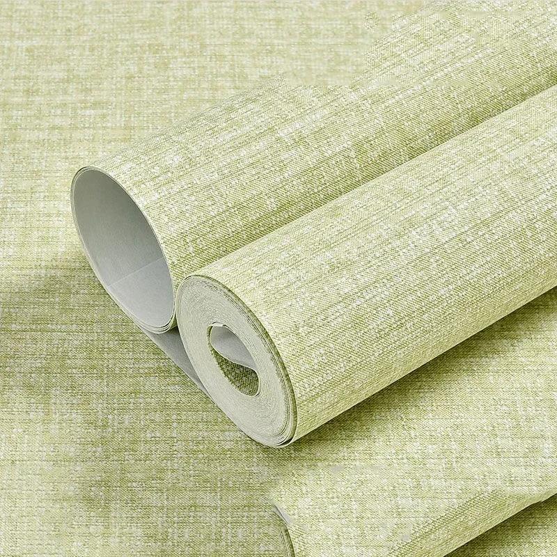 Solid Simple Modern Metallic Wallpaper Roll Cement Concrete Texture Wall Papers Bedroom Living Room Clothing Store Home Decor