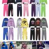 Marque tendance américaine Sp5der-555-555 ensemble sweat à capuche pantalon imprimé étoile hommes et femmes fabricants vente en gros