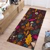 Vintage Illustrations Mushrooms Print Runner Rug Modern Home Decor Hallway Carpet Soft Non-slip Floormat for Living Room Bedroom