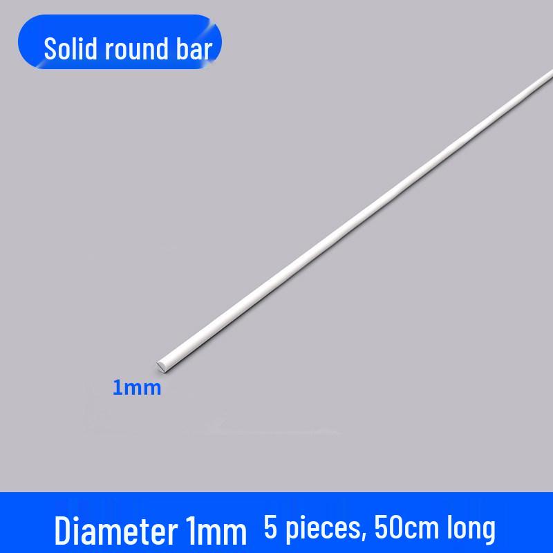 DIY Sand Table Model Kit: ABS Rods, Glue Sticks, Half-Round & Square Tubes